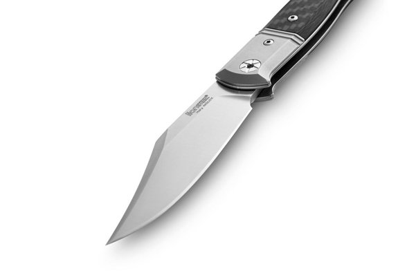 Nóż LionSteel Gitano Carbon Fibre, Satin Blade (GT01 CF)