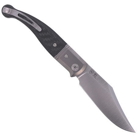 Nóż LionSteel Gitano Carbon Fibre, Satin Blade (GT01 CF)
