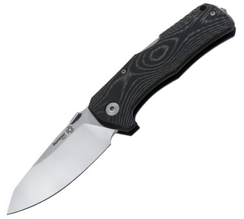 Nóż LionSteel TM1 Micarta Black, Satin Blade (TM1 MS)