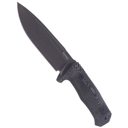 Nóż LionSteel Tactical Black Micarta, Black Blade (T5B MI)