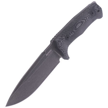 Nóż LionSteel Tactical Black Micarta, Black Blade (T5B MI)