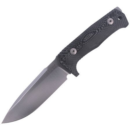 Nóż LionSteel Tactical Black Micarta, Satin Blade (T5 MI)