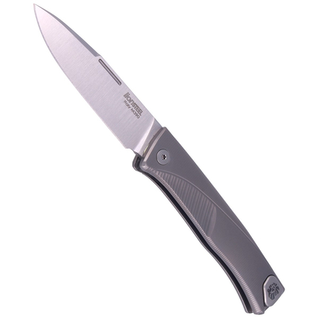 Nóż LionSteel Thrill Titanium Gray, Satin Blade (TL GY)
