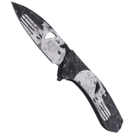 Nóż Martinez Albainox nadruk 3D, Czaszka (18462-A)