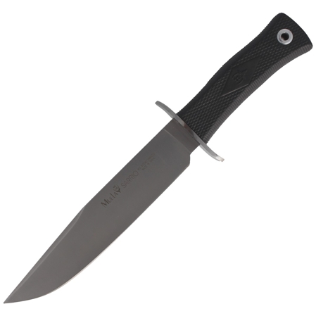 Nóż Muela Black Rubber, Satin X50CrMoV15 (SARRIO-19G)