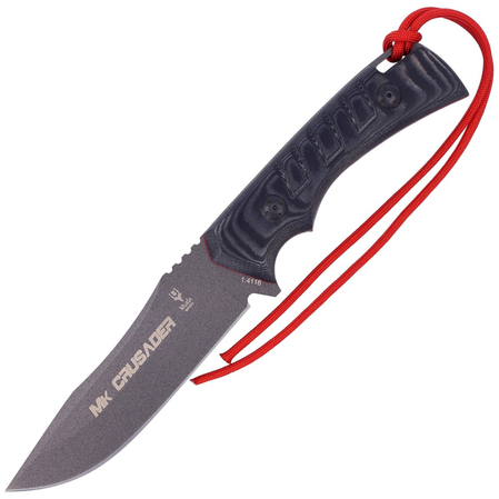 Nóż Muela Crusader Black Micarta, Black Blade 125mm (CRUSADER-13M.N)