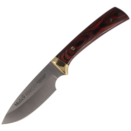 Nóż Muela Full Tang Pakkawood, Satin X50CrMoV15 (REBECO-9R)