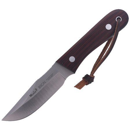Nóż Muela Skinner Palisander Wood, Satin X50CrMoV15 (BISON-9NL)
