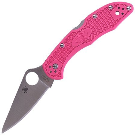 Nóż Spyderco Delica 4 FRN Pink Plain (C11FPPNS30V)
