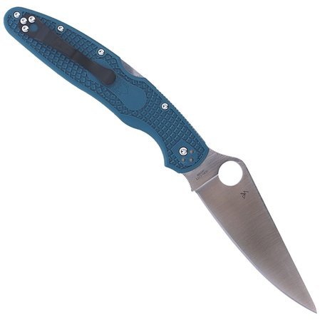 Nóż Spyderco Police 4 Lightweight FRN Blue K390 Plain (C07FP4K390)