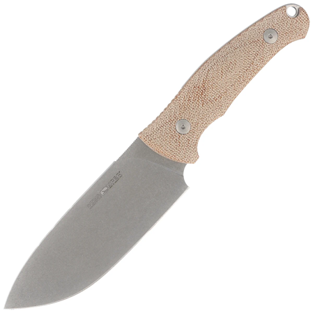 Nóż Viper Ranger Natural Canvas Micarta, Stonewashed N690 by Jens Ansø (VT4054CN)