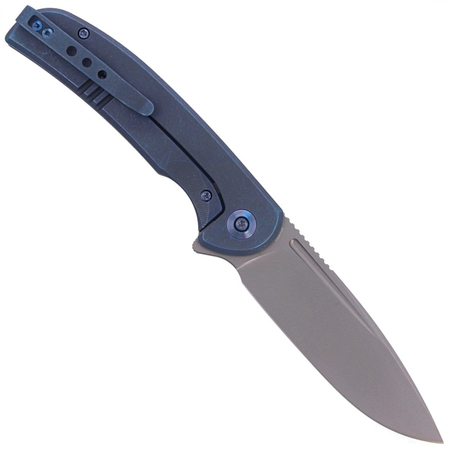 Nóż WE Knife Beacon Blue Titanium, Silver Bead Blasted (WE20061B-2)