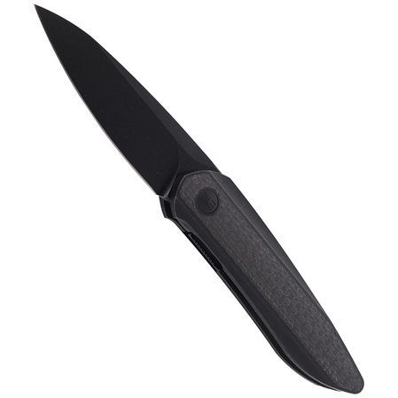 Nóż WE Knife Black Void Opus Black Titanium / Carbon Fiber, Black Stonewashed CPM 20CV by Justin Lundquist (2010V-1)