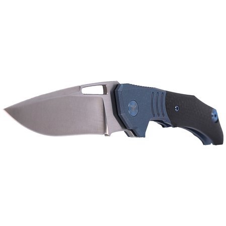 Nóż WE Knife STIXX Blue Ti, Satin Blade by Willumsen (817A)