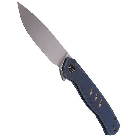 Nóż WE Knife Seer LE No 142/610 Blue Titanium, Rubber Silver (WE20015-2)