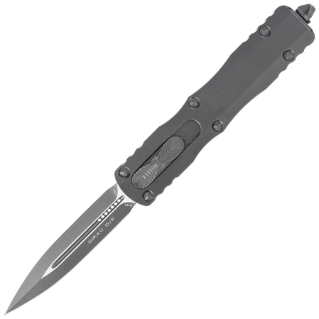 Nóż automatyczny OTF Microtech Dirac D/E Black Aluminium, Black DLC by Tony Marfione (225-1T)