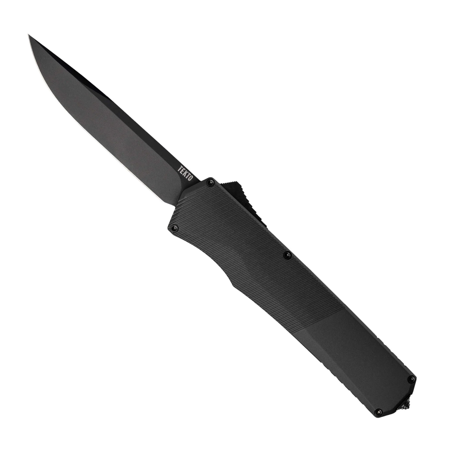 Nóż automatyczny OTF Tekto A5 Spry D/P Black Aluminium, Black CPM S35VN