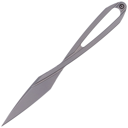 Nóż na szyję CIVIVI D-Art, Silver Bead Blasted D2 by Ostap Hel (C21001-1)