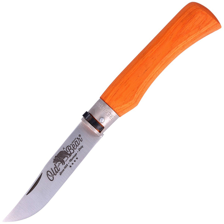 Nóż składany Antonini Old Bear Laminated Orange, Satin Stainless (9307/23_MOK)