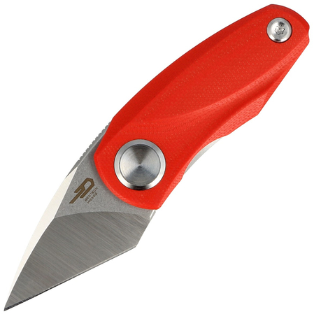 Nóż składany Bestech Tulip Red G10, Satin / Stonewash 14C28N by Ostap Hel (BG38B)