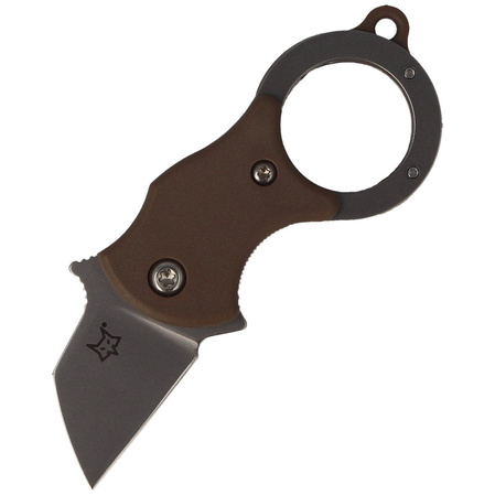 Nóż składany FOX Karambit Mini-TA FRN Coyote, Bead Blasted (FX-536 CB)