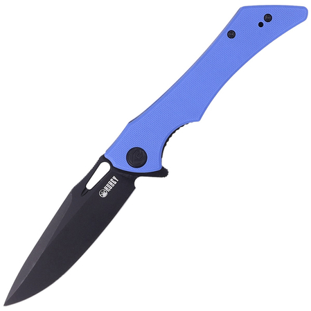 Nóż składany Kubey Raven Blue G10, Dark Stonewashed AUS-10 by Jelly Jerry (KB245H)