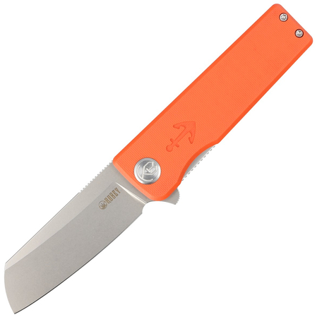 Nóż składany Kubey Sailor Orange G10, Beadblasted AUS-10 by Sekira Sochi (KU317G)