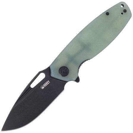 Nóż składany Kubey Tityus Jade G10, Dark Stonewashed D2 (KU322E)