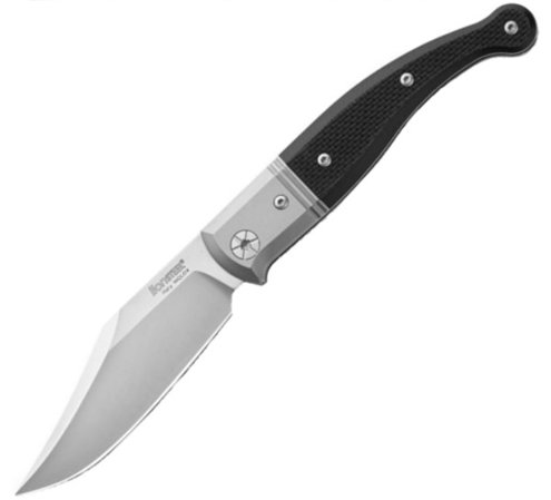 Nóż składany LionSteel Gitano Black G10, Satin Blade (GT01 GBK)