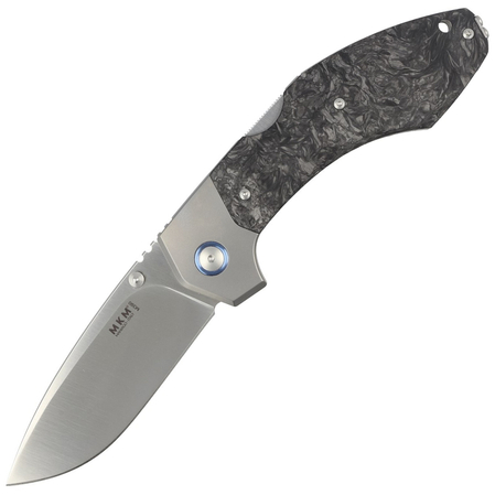 Nóż składany MKM Hero Marbled Carbon Fiber, Satin M390 by Tommaso Rumici (MK HR-CFT)