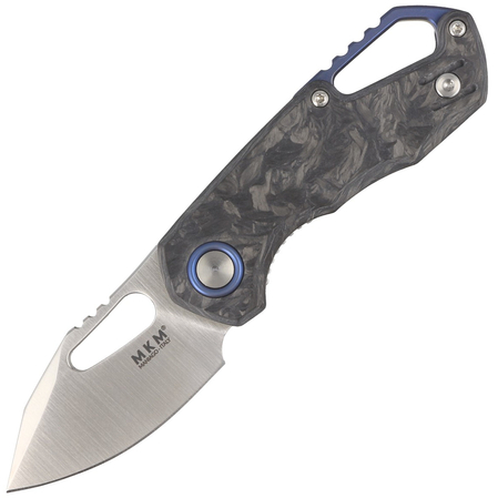 Nóż składany MKM Isonzo Clip Point Marbled Carbon Fiber, Satin M390 by Jesper Voxnæs (MK FX03M-3CM)