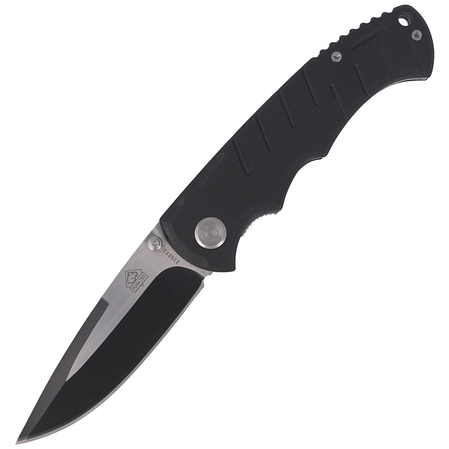 Nóż składany Puma Solingen Black G-10, Two-Tone Finish AISI 420 (315211)