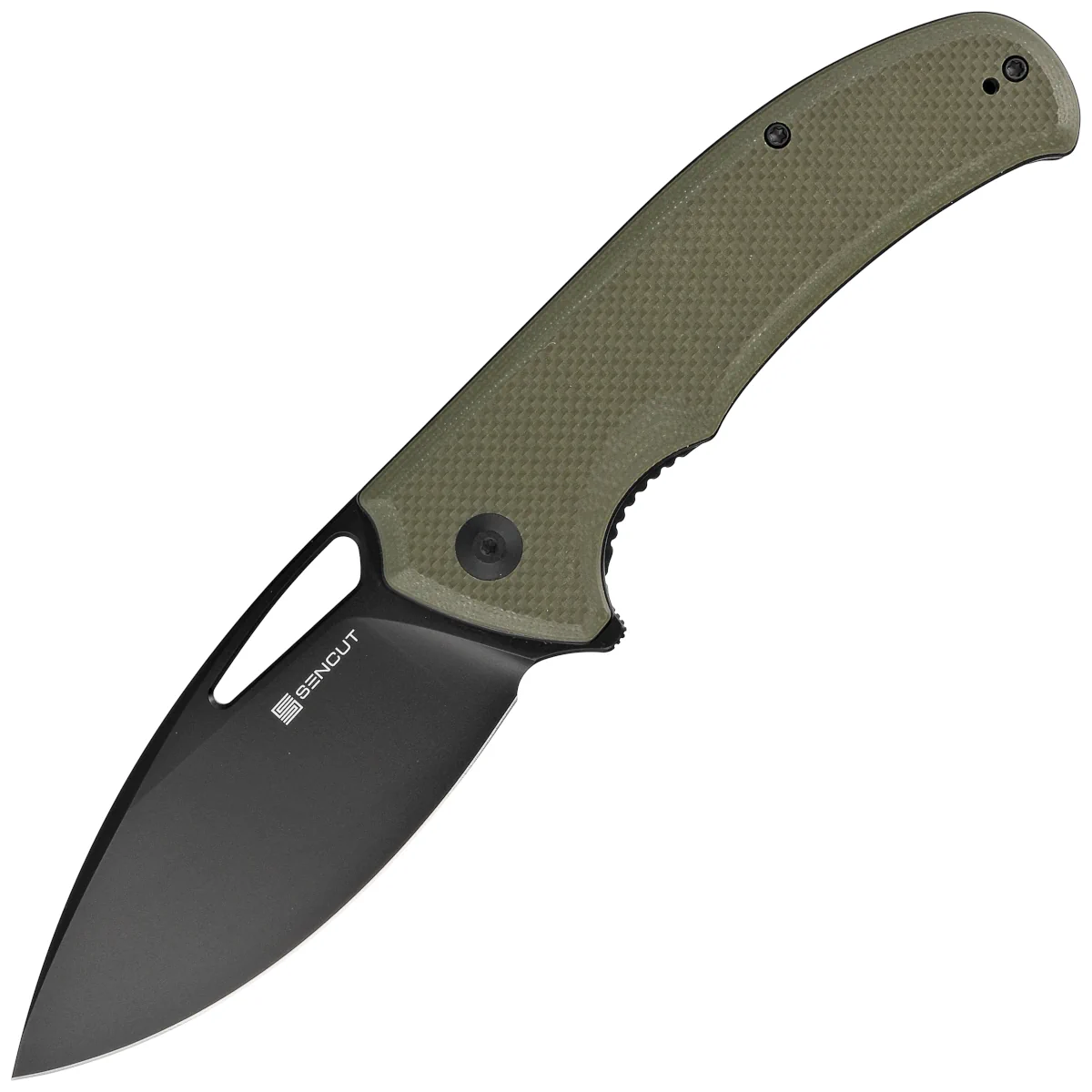 Nóż składany Sencut Phantara OD Green Coarse G10, Black 9Cr18MoV (S23014-3)