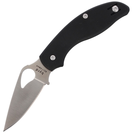 Nóż składany Spyderco Byrd Tern G-10 Black, Plain (BY23GP)