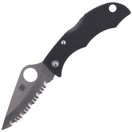 Nóż składany Spyderco Ladybug 3 FRN Black Spyder (LBKS3)