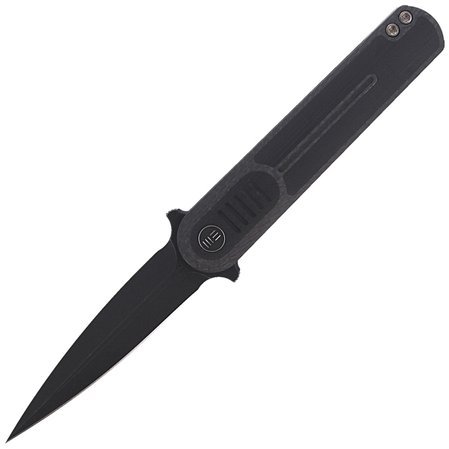Nóż składany WE Knife Angst Carbon Fiber / G10, Black Stonewashed by Lundquist (2002C)