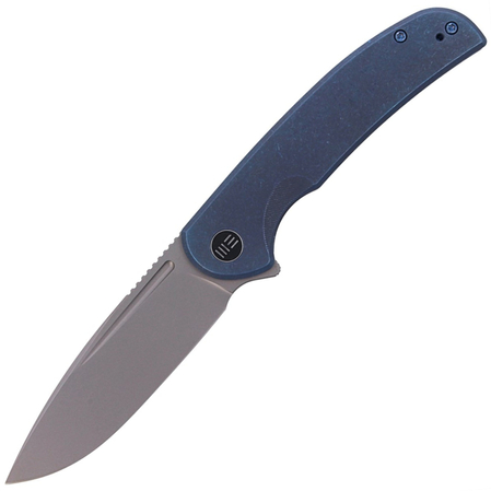 Nóż składany WE Knife Beacon Blue Titanium, Silver Bead Blasted (WE20061B-2)