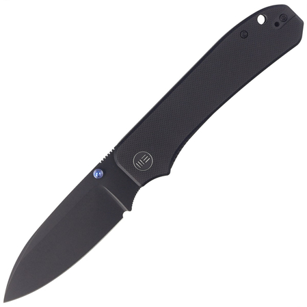 Nóż składany WE Knife Big Banter Black G10, Black Stonewashed CPM 20CV by Ben Petersen (WE21045-1)