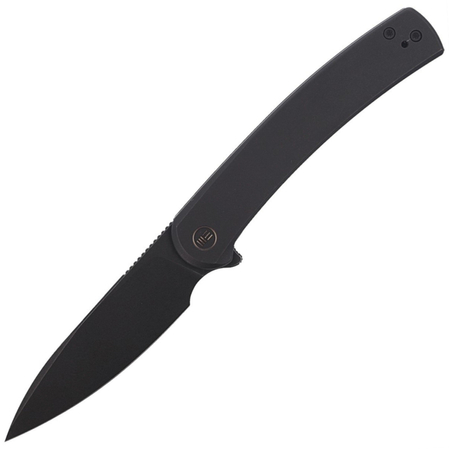 Nóż składany WE Knife Upshot LE No 375/410 Black Ti, Black Stonewashed CPM 20CV (2102B)