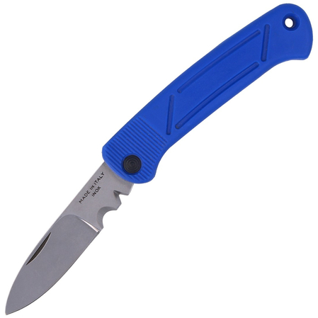 Nóż składany monterski dla elektryka MAC Coltellerie Blue FRN (MC B05/E BLU)