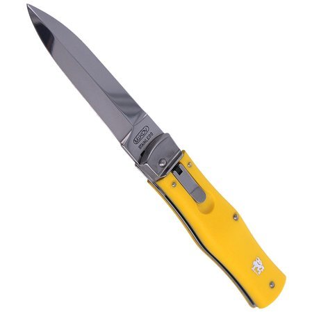 Nóż sprężynowy Mikov Predator ABS, Klips (241-NH-1/N YELLOW)