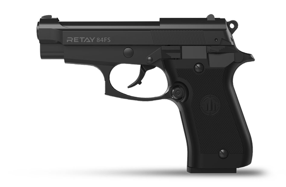 Pistolet hukowy Retay 84FS 9mm P.A.K. Black (84FS 9mm PAK Black)