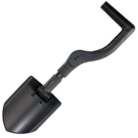 Saperka Fox Folding Spade Nylon/Fiberglass, Black Idroglider, Coyote Etui (FX-0171111)