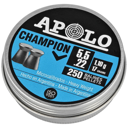 Śrut Apolo Premium Champion 5.5mm, 250szt (E19501)