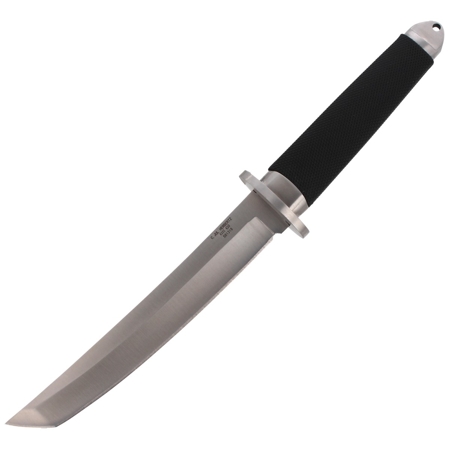 Sztylet japoński tanto Herbertz CJH Black Rubber, Satin 420 (581318)