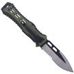 Nóż Herbertz Solingen Green / Black Polimer, Satin / Black Blade (589013)