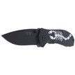 Nóż Herbertz Solingen Scorpion Black Aluminium, Black Blade (217911)