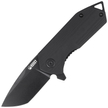 Nóż Kubey Campe Black G10, Dark Stonewashed D2 (KU203J)