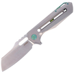 Nóż Kubey Knife Atlas Gray Titanium, Sandblast S35VN (KB290A)