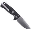 Nóż LionSteel SR22A Aluminum Black, Satin Blade (SR22A BS)